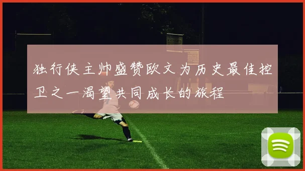 独行侠主帅盛赞欧文为历史最佳控卫之一渴望共同成长的旅程